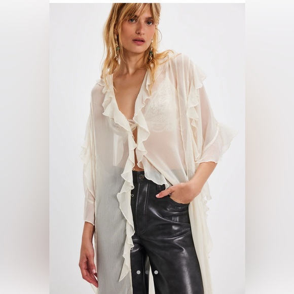 Free People Winter Valley Kimono - Picture 3 of 9